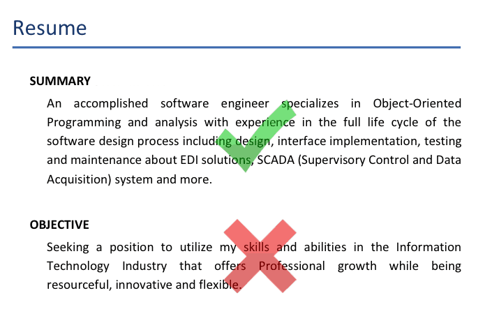 CV là gì - Cách viết CV summary