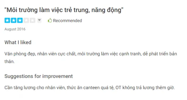 Review công ty - ITviec