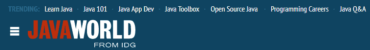 Các bài viết cơ bản về Java - JavaWorld của IDG