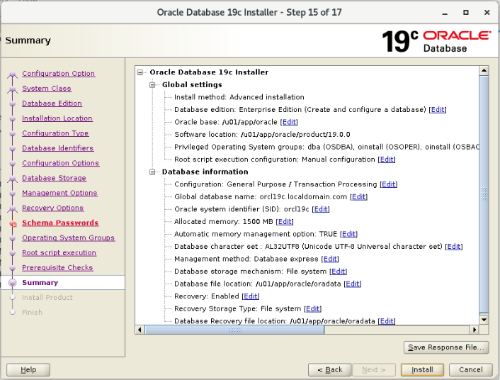 oracle download - cài đặt oracle cho linux