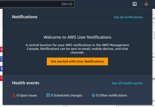 aws console