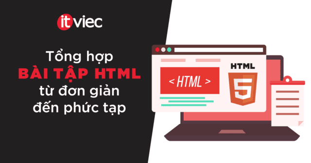 bài tập html - itviec blog