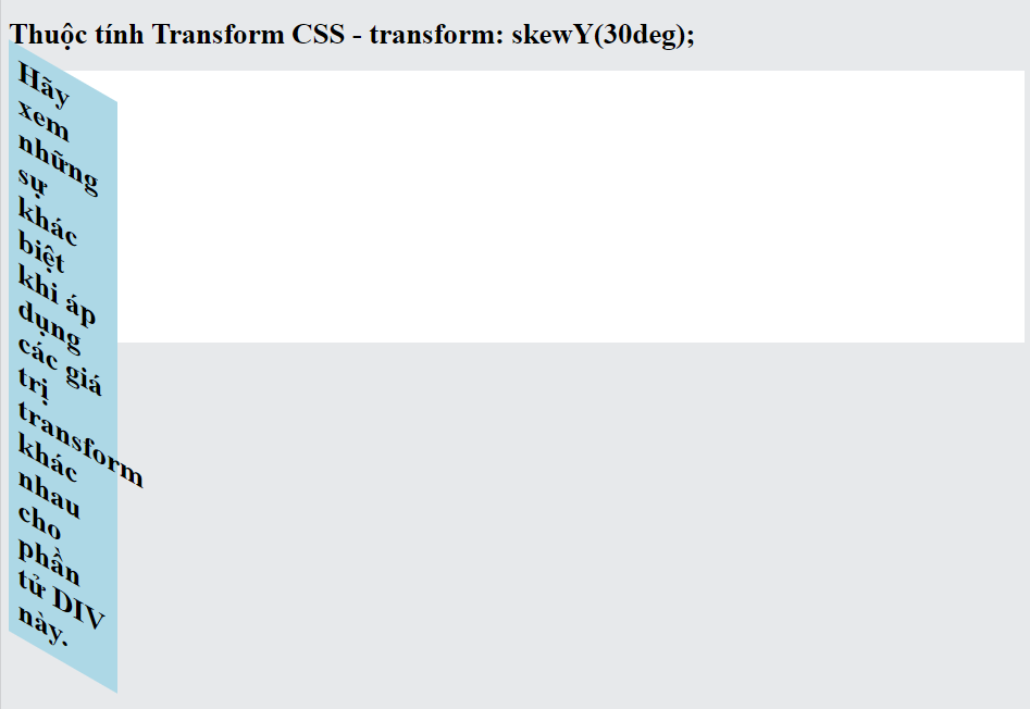 transform css skewy - itviec blog