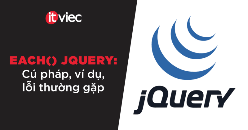 each jquery - itviec blog
