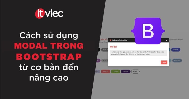 Modal Bootstrap là gì - itviec blog
