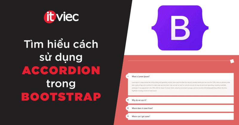 Accordion Bootstrap - itviec blog