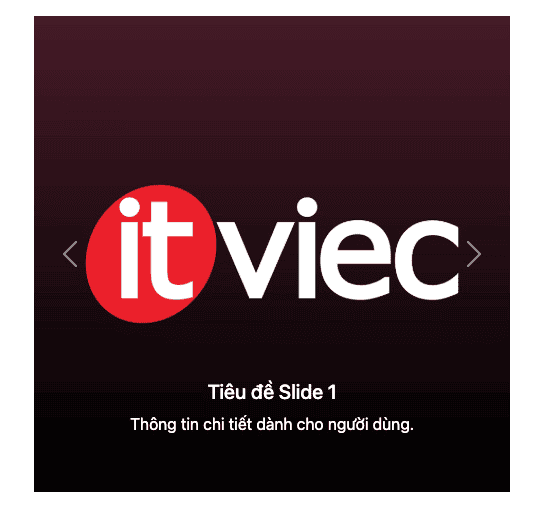 slider bootstrap - itviec blog