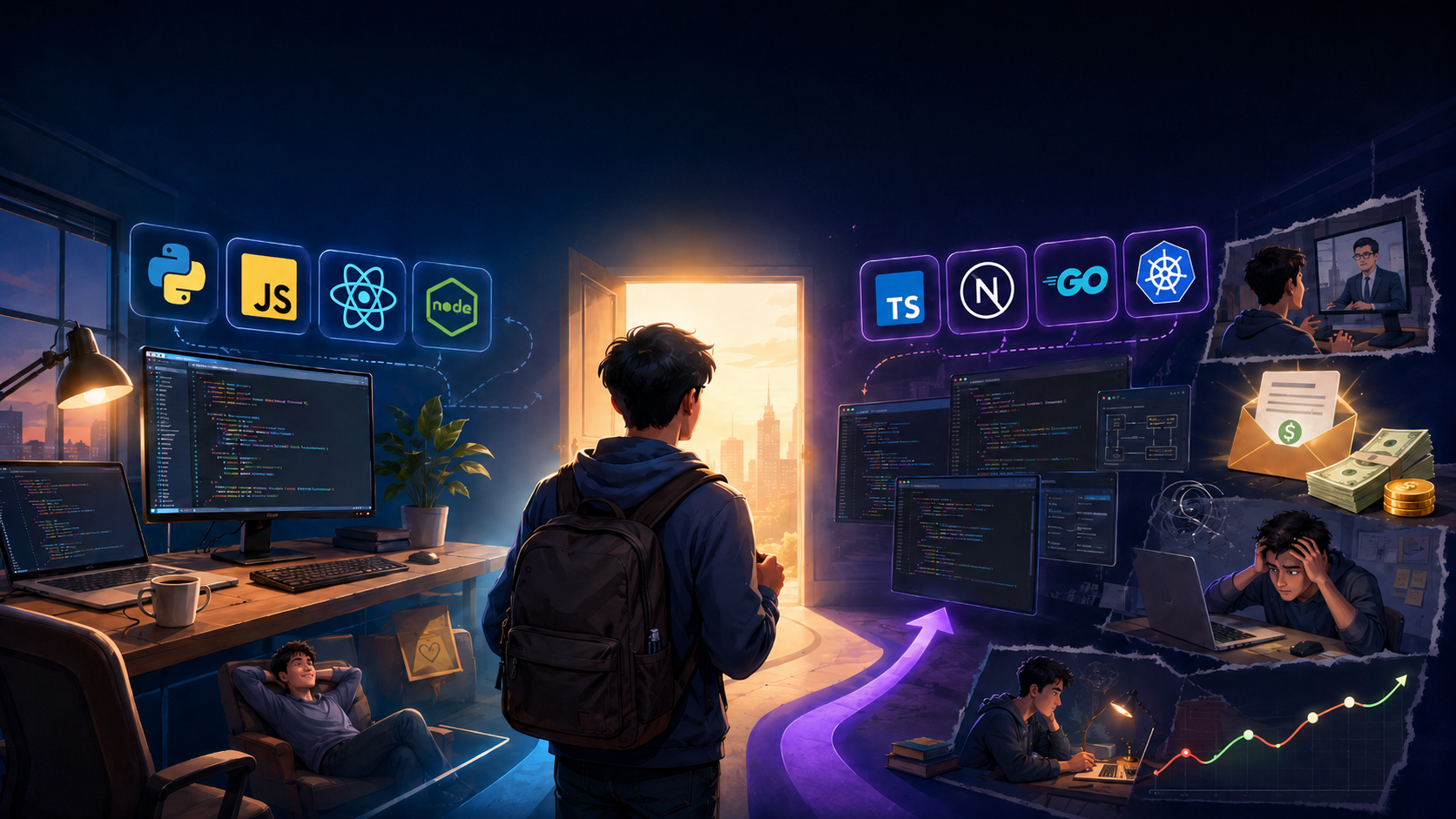 Tôi Từng Đổi Stack Vì Lương — Và Đây Là Những Gì Thực Sự Xảy Ra
