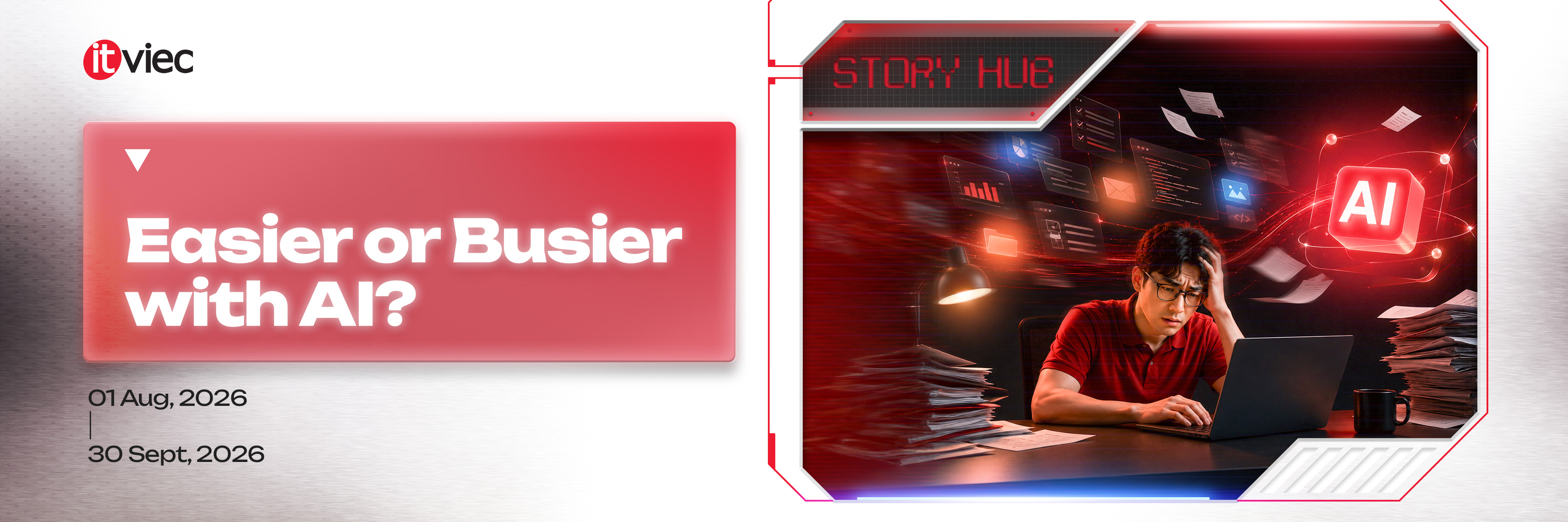 Easier or Busier with AI?