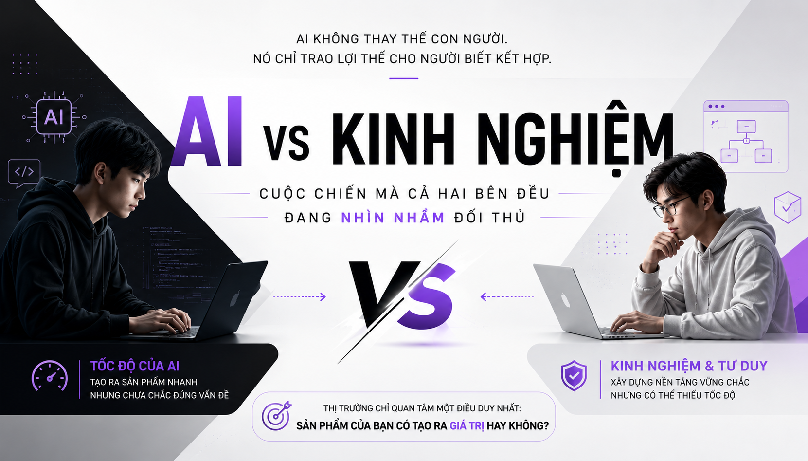 Cuộc Chiến Ảo, Mảnh Ghép Thật: Khi Kinh Nghiệm, Sức Trẻ Và Trí Tuệ Nhân Tạo Cùng Vào Trận
