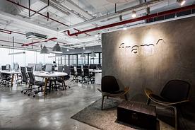 We work in a nice Scandinavia-style office in the heart of Saigon. 