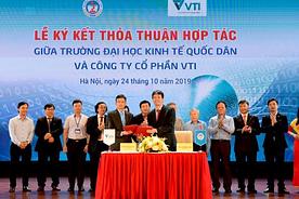 VTI ký kết hợp tác với Đại Học Kinh tế Quốc Dân