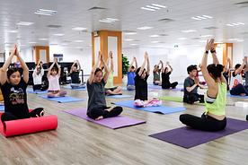 1 GÓC NHỎ CỦA CLB YOGA TẠI DR.JOY VIỆT NAM
