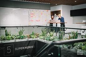 Một buổi stand-up meeting