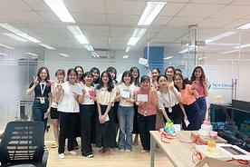 Beautiful women at NOIS receive gifts on International Women's Day