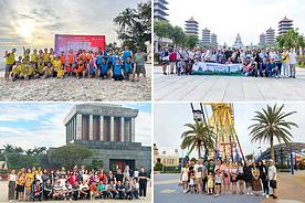 Team-building activities and domestic and international travel
