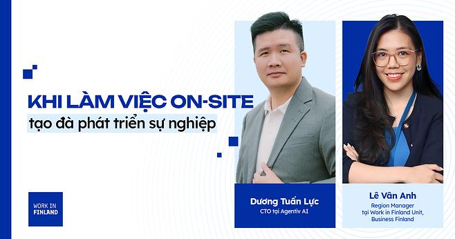 Khi làm việc on-site tạo đà phát triển sự nghiệp