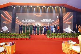 Đại tướng Phan Văn Giang - Bộ trưởng BQP tham dự Lễ khai trương Unitel Logistics