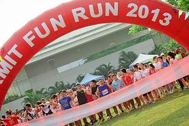 Annual Fun Run for all staffs and students in RMIT Vietnam