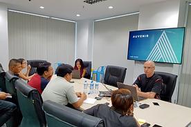 Meeting with client