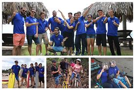 Pictures of the team