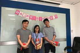 Monthly Birthday Party for Staff
